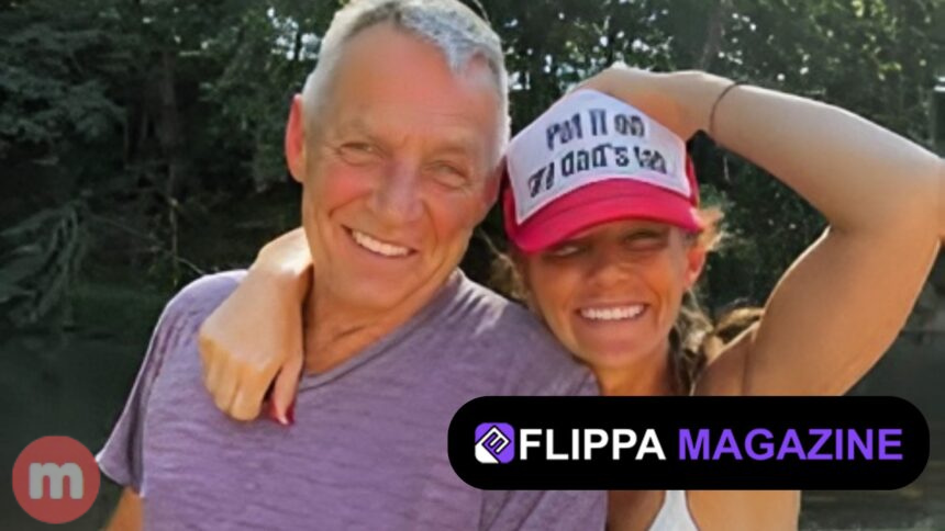 a man and woman posing for a picture