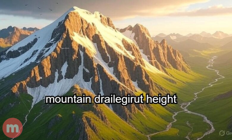 mountain drailegirut height